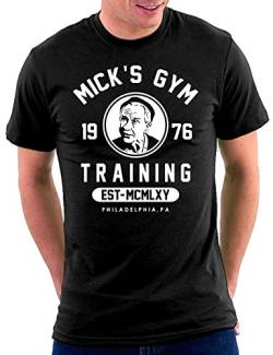 Mickeys Gym T-Shirt, Größe M, Schwarz von Million Nation