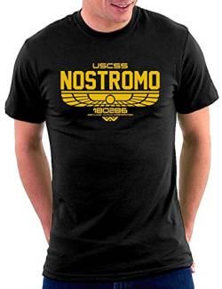 Nostromo Weyland Alien T-shirt, Größe XXL, Schwarz von Million Nation