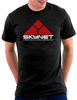 Terminator Skynet T-shirt, Größe M, Schwarz von Million Nation