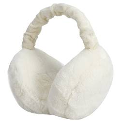 Milya Mode Winter klappbar Ohrenschützer Ohrenwärmer Skalierbar Earmuffs für Damen Kinder Mädchen (Weiß) von MilyaDE