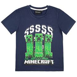 Jungen Creeper T-Shirt von Minecraft