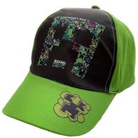 Minecraft Baseball Cap Minecraft Basecap Cap grün/schwarz von Minecraft