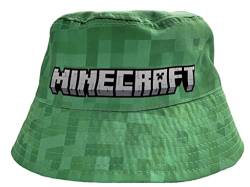 Minecraft Fischerhut Hut Mütze Creeper (as3, Numeric, Numeric_54, grün) von Minecraft