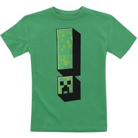 Minecraft - Gaming T-Shirt für Kinder - Kids - Creeper Exclamation - für Mädchen & Jungen - grün von Minecraft