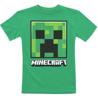 Minecraft - Gaming T-Shirt für Kinder - Kids - Creeper Face - für Mädchen & Jungen - grün von Minecraft