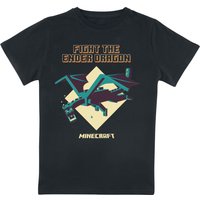 Minecraft - Gaming T-Shirt für Kleinkinder - Kids - Ender Dragon - für Mädchen & Jungen - schwarz von Minecraft