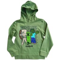 Minecraft Kapuzensweatshirt Minecraft Hoodie Sweatshirt mit Kapuze Jungen + Mädchen 8 10 12 14 von Minecraft