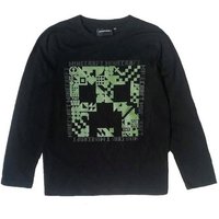 Minecraft Langarmshirt Minecraft Creeper Jungen Kinder Shirt Langarmshsirt von Minecraft