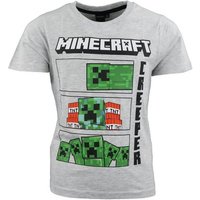 Minecraft Print-Shirt Minecraft Creeper Kinder jungen T-shirt Gr. 116 bis 152 von Minecraft