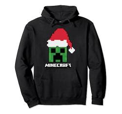 Minecraft Weihnachten Creeper Santa Hat Pullover Hoodie von Minecraft