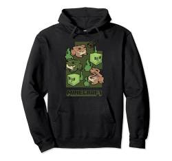 Minecraft Wild Frogs And Slimes Hanging Around In Swamp Pullover Hoodie von Minecraft