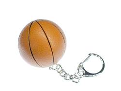 Miniblings Basketball Schlüsselanhänger Ballsport Ball Bälle Sport USA - Handmade Modeschmuck I I Anhänger Schlüsselring Schlüsselband Keyring von Miniblings