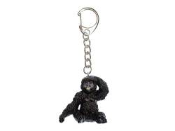 Miniblings Gorilla Affe Menschenaffe Schlüsselanhänger - Handmade Modeschmuck I Anhänger Schlüsselring Schlüsselband Keyring - Gorilla Affe Menschenaffe von Miniblings