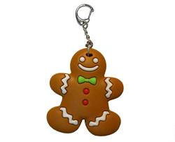 Miniblings Lebkuchenmann Schlüsselanhänger Lebkuchen Keks - Handmade Modeschmuck I I Anhänger Schlüsselring Schlüsselband Keyring von Miniblings