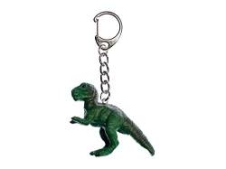 Miniblings T-Rex Schlüsselanhänger Tyrannosaurus Dino Dinosaurier grün - Handmade Modeschmuck I I Anhänger Schlüsselring Schlüsselband Keyring von Miniblings