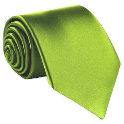 Minicloss Herren Krawatten, Klassische Krawatten für Herren Seide Schlips, Hochzeit Einfarbig Krawatte Elegante Krawatte für Büro Festliche (Grün) von Minicloss