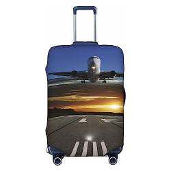 Miniks Gepäckabdeckung für Flughafen, strapazierfähig, passend für 45,7 - 81,3 cm große Gepäckstücke, Größe XL, Schwarz, X-Large von Miniks
