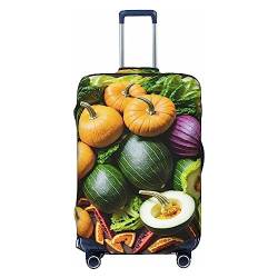 Miniks Reisegepäckhülle für verschiedene Gemüse, strapazierfähig, passend für 45,7 - 81,3 cm große Gepäckstücke, Schwarz, Small von Miniks