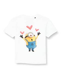 Minion Monsters Mädchen Giutmints016 T-Shirt, weiß, 12 Jahre von Minion Monsters