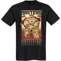 Minions Masters Herren T-Shirt schwarz von Minions