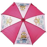 Minions Stockregenschirm Kinder Mädchen Regenschirm Kuppelschirm von Minions