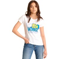 Minions Workin' From Home Damen T-Shirt weiss von Minions