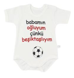 Minisse Besiktas Baby Body Fanatik Bebek Taraftar Tulum Größe 56 62 68 74 KARTAL BJK NEU (56) von Minisse