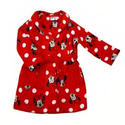 Kinder-Morgenmantel Minnie Mouse Rot - 4 Jahre von Minnie Mouse