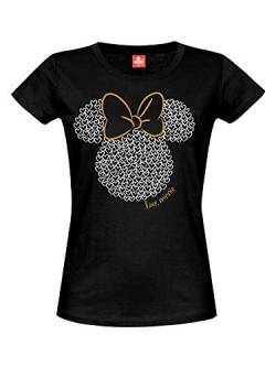 Minnie Mickey Mouse Maus - Love Frauen T-Shirt schwarz L von Minnie