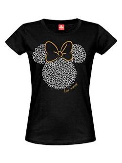 Minnie Mickey Mouse Maus - Love Frauen T-Shirt schwarz M von Minnie
