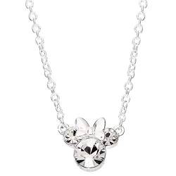 Minnie Mouse Damen Halskette Sterlingsilber Rund Unzutreffend - N902352RAPRL-18 von Minnie