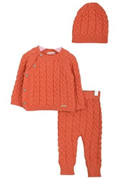 Minora Baby Born Zubehör Kleidung Erstausstattung Winter Hose, Pullover und Mütze Outfit Set für Neugeborene Jungen, Mädchen und Boys von Minora