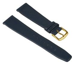 Graf Manufaktur Jazz Uhrenarmband Kalbsleder Band Blau 26222G, Stegbreite:11mm von Minott