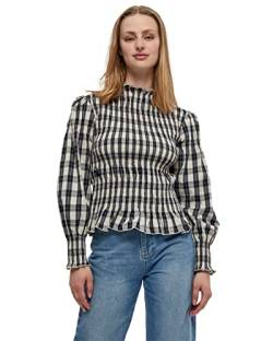 Alora check blouse von Minus