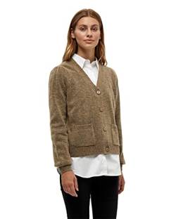 Minus ,Women's ,Angie knit cardigan, 354 Nomad sand melange ,L von Minus