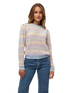 Minus ,Women's ,Anita Knit Striped Pullover, 9400 Dark Pasific blue stripes ,M von Minus