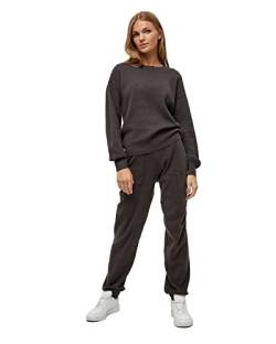 Minus ,Women's ,Lupi knit pullover, 127 dark grey melange ,XXL von Minus