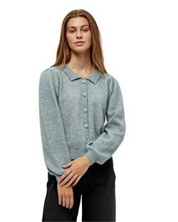 Minus ,Women's ,Mille knit cardigan, 5003 Misty blue melange ,L von Minus