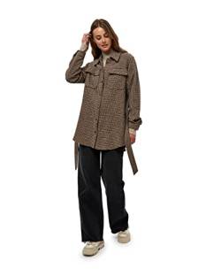 Minus ,Women's ,Minja Jacket, 9341 Rustic brown checked ,14 von Minus