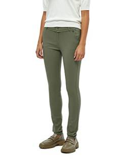 Minus Carma Damen Hose Mitte Tailliert Keuchen Größe 38 | Grünes Hose Damen | Bequeme Damen Hosen Stretch | Chino Hose Damen Mit Leicht Enger Passform | Damen Hosen Elegant von Minus