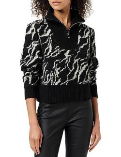 Minus Damen Flavia Strickpullover, 100 Black, M von Minus