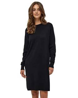 Minus Damen Gira Strickkleid Schwarz M von Minus