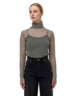 Minus Damen Harlyn turtleneck, Rollkragen, 980 Chequered, S von Minus