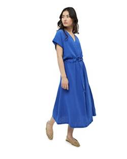 Minus Damen Hemma 2 Midikleid, 1530 Regatta Blue, 42 von Minus