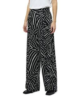 Minus Damen Kassandra Pants 3 Hose, 100P Black Print, 34 von Minus