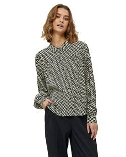 Minus Damen Lasina Shirt, Monocrome print, 42 von Minus