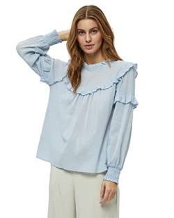 Minus Damen Mathilda Bluse, 1048 Ice Blue, 40 von Minus