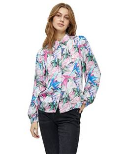 Minus Damen Mercy Shirt 4 Hemd, 7211P Super Pink Print, 36 von Minus