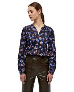 Minus Damen Vaca blouse, Bluse, 9354 Abstract bloom print, 34 von Minus