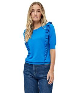 Minus Damen Vesia Knit Strick-T-Shirt, 1202 Ocean Blue, M von Minus